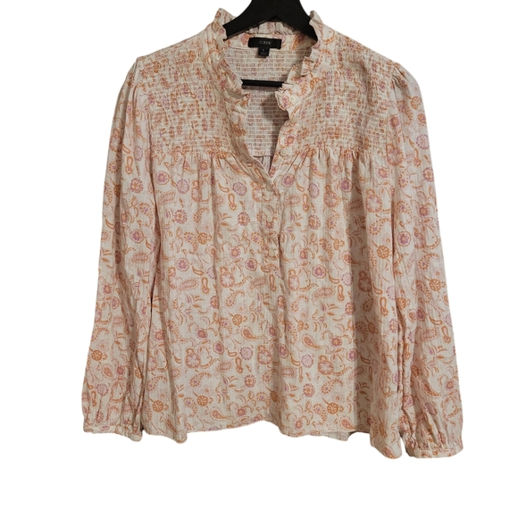 J. Crew Tops - J Crew Soft Gauze Garden Top In Whimsy Paisley